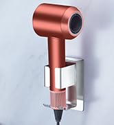 Hair Straightener Holder Wall Mount, Blow Dryer and Curling Iron Holder, Adhesive Hair Tool Organ...