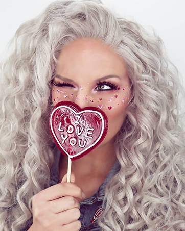 Light Grey Lace Front Wigs
