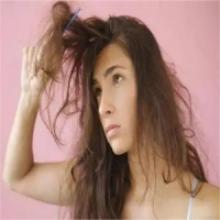 Dry and impetuous hair