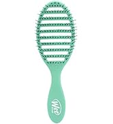 Wet Brush Speed Dry Hair Brush, Amazon Exclusive Aqua, Vented Design & Soft HeatFlex Bristles, Bl...