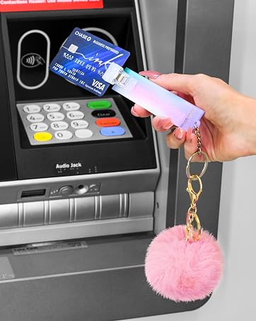 Unicorn Chrome Card Grabber for Long Nails ATM Debit card Grabber