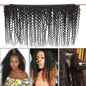 3 bundles human hair