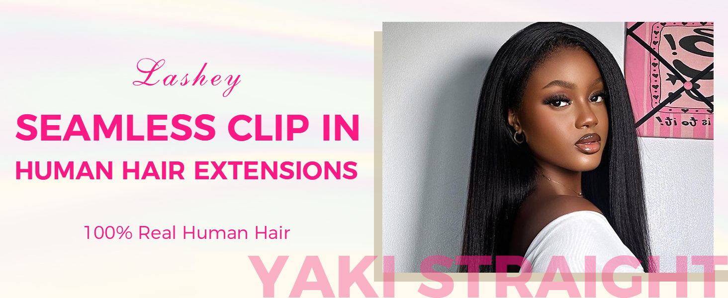 seamless clip in hair