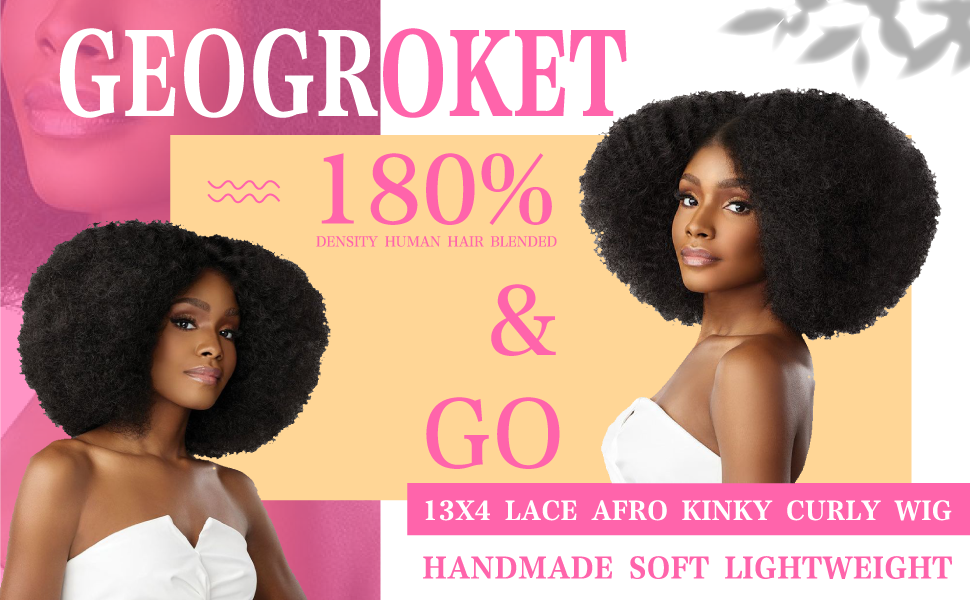 Afro Kinky Curly Wig