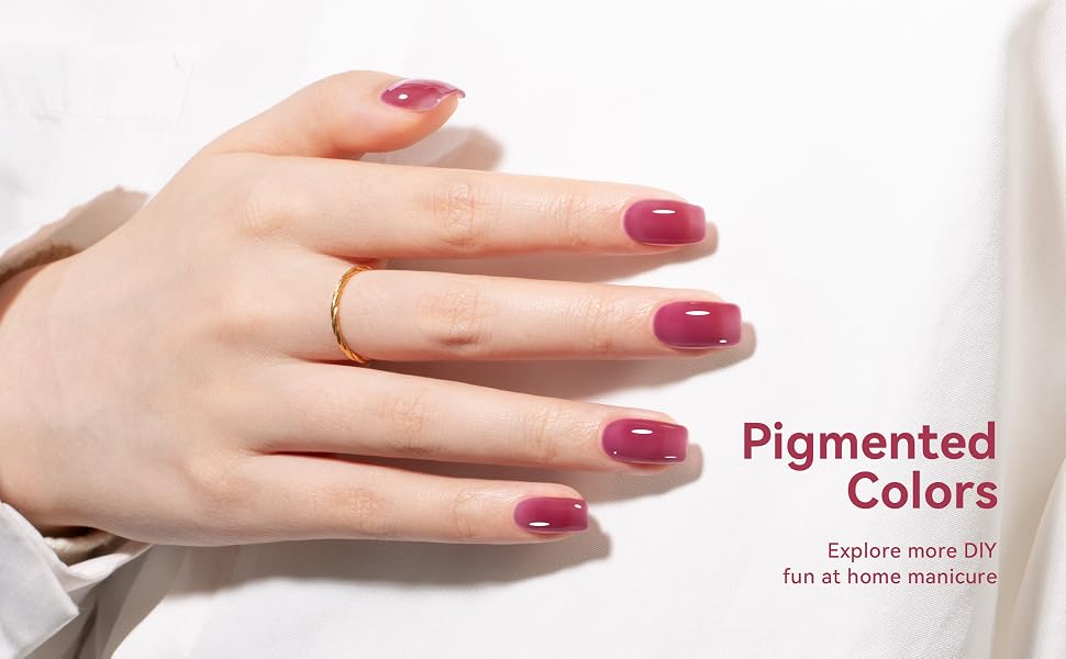 Jelly Plum Gel Nail Polish