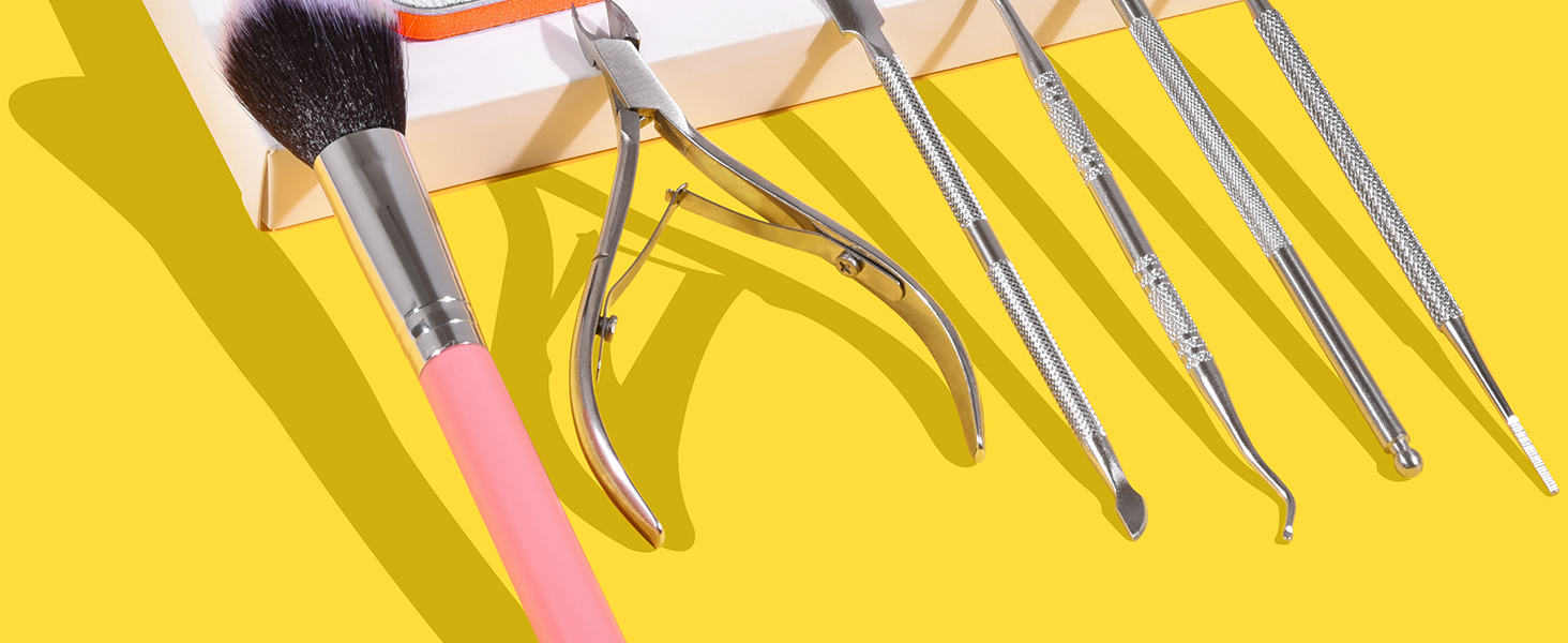 cuticle care manicure pedicure prep remover nails peeler kit 