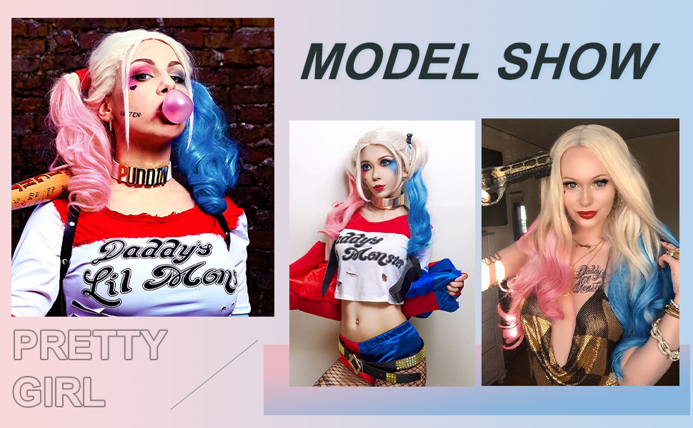 Harley Quinn Wig 