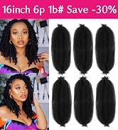 16inch afro twist hair