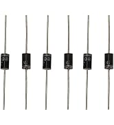 KIMISS 6PCS Club Car Solenoid Diode 30353G1, Metal 3 Amp Solenoid Diode for EZGO 1989‑Up Gas Elec...