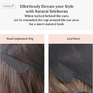 Effortlessly Elevate your Style with Natural Sideburns