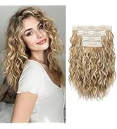 REECHO Clip in Hair Extensions, 4PCS Hair Extensions 12