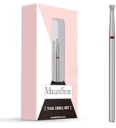 MelodySusie 6.7mm Inverted Tapered Cuticle Clean Nail Drill Bit 3/32'', Professional Safety Carbi...