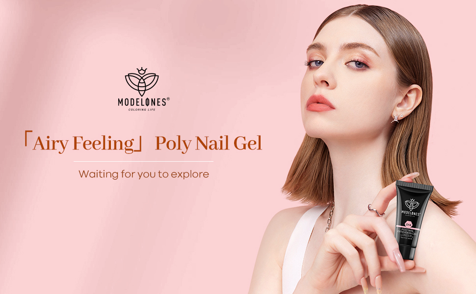 modelones polygel nail kit poly gel colors