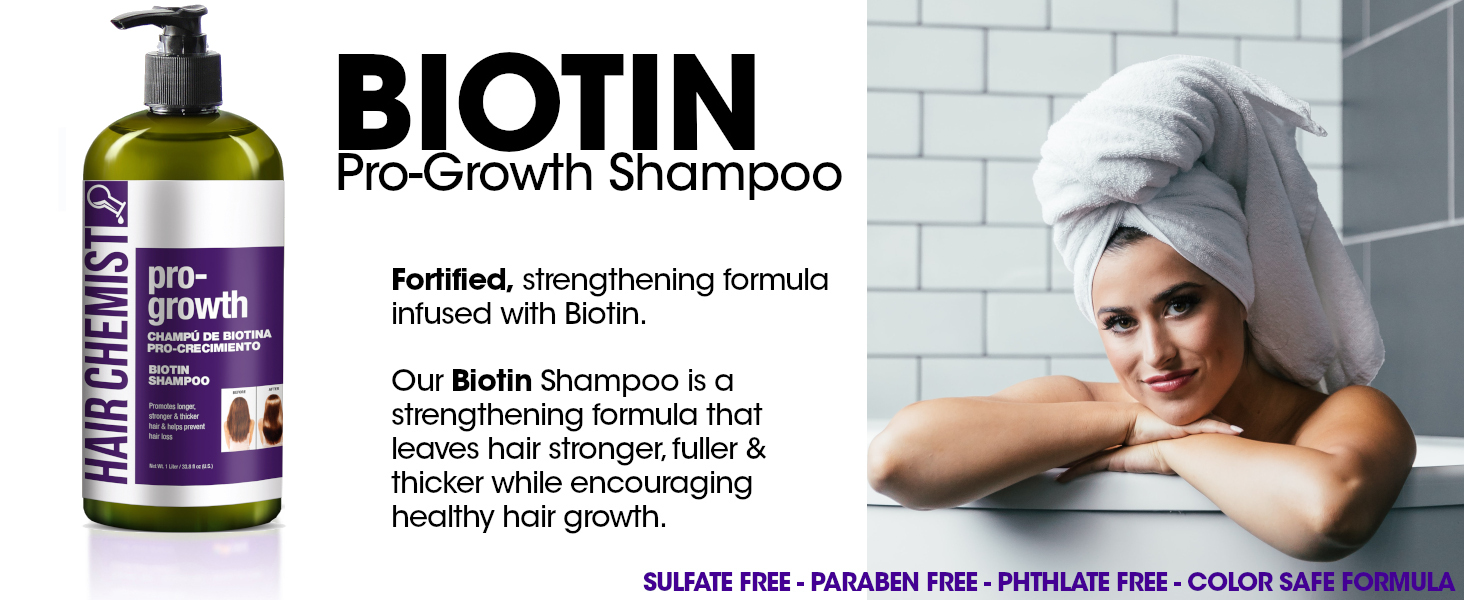 Hair Chemist Biotin Shampoo PREM A+