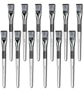 Nicpro 12pcs 1 Inch Flat Paint Brushes for Acrylic Painting, Large Paint Brushes Bulk for Acrylic...