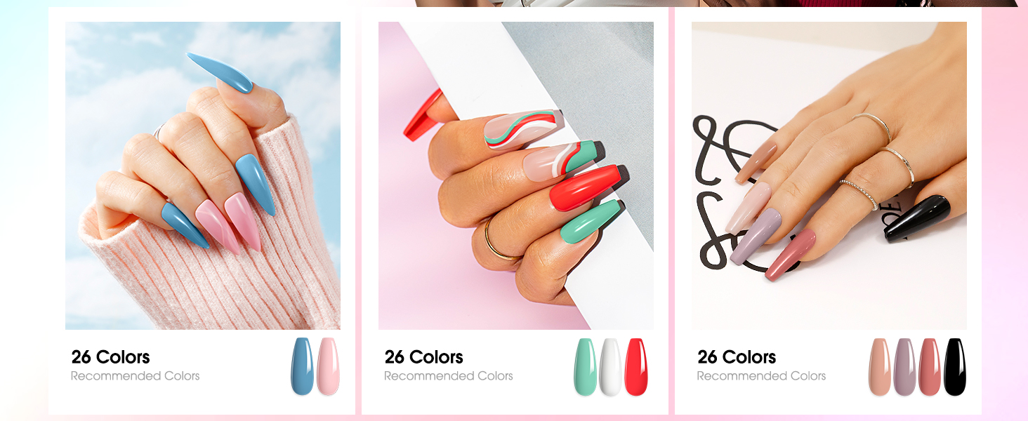 26color gel polish set