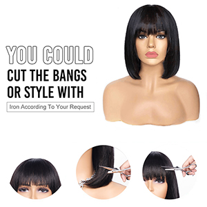 Short bob wig