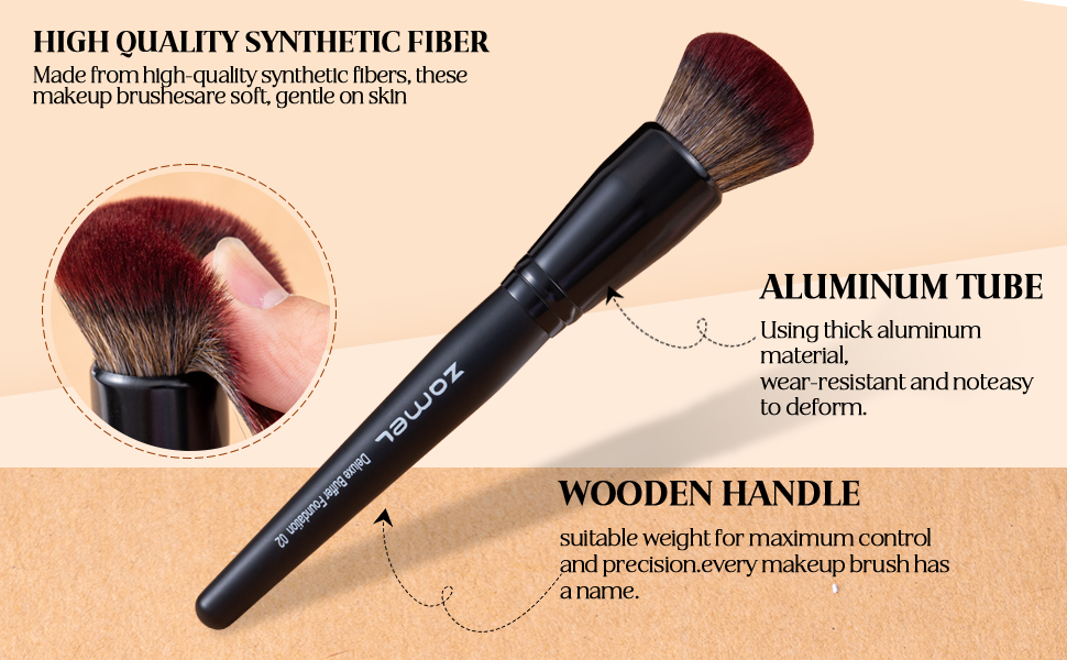 pink makeup brush set