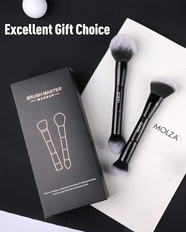 2Pcs Duo End makeup brush