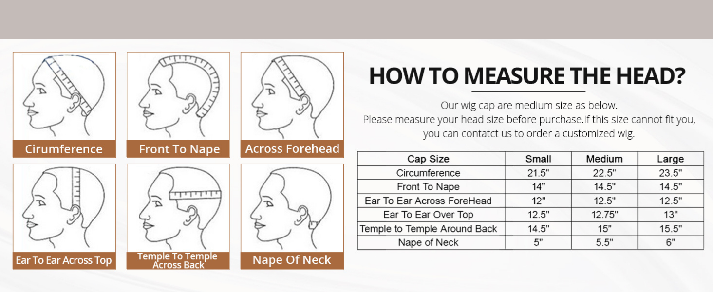 How to measure the head