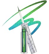 CHARMACY Multichrome Eyeliner Liquid Liner, Glitter liquid eyeliner waterproof, Metallic Intense ...
