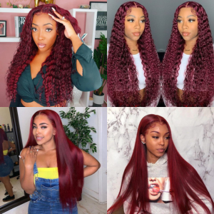 180 Density 13x4 HD Transparent Lace Frontal Wigs