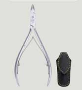 GERMANIKURE Cuticle Nipper in Leather Case, Sharpened, Solingen