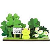 Cheer Up Gift for Women, Cute Frog Office Decor, Little Froggy Desk Companion- Please Be Nice to ...