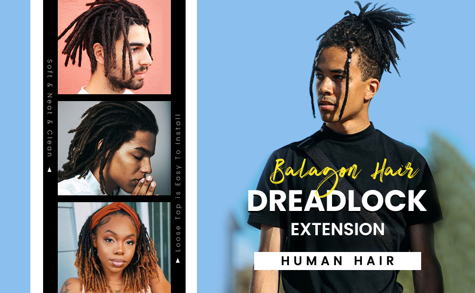 BALAGON Loc extensions human hair