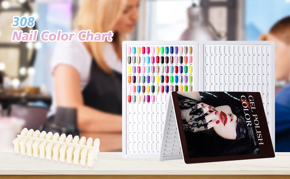 320 ACRYLIC NAIL BOOK