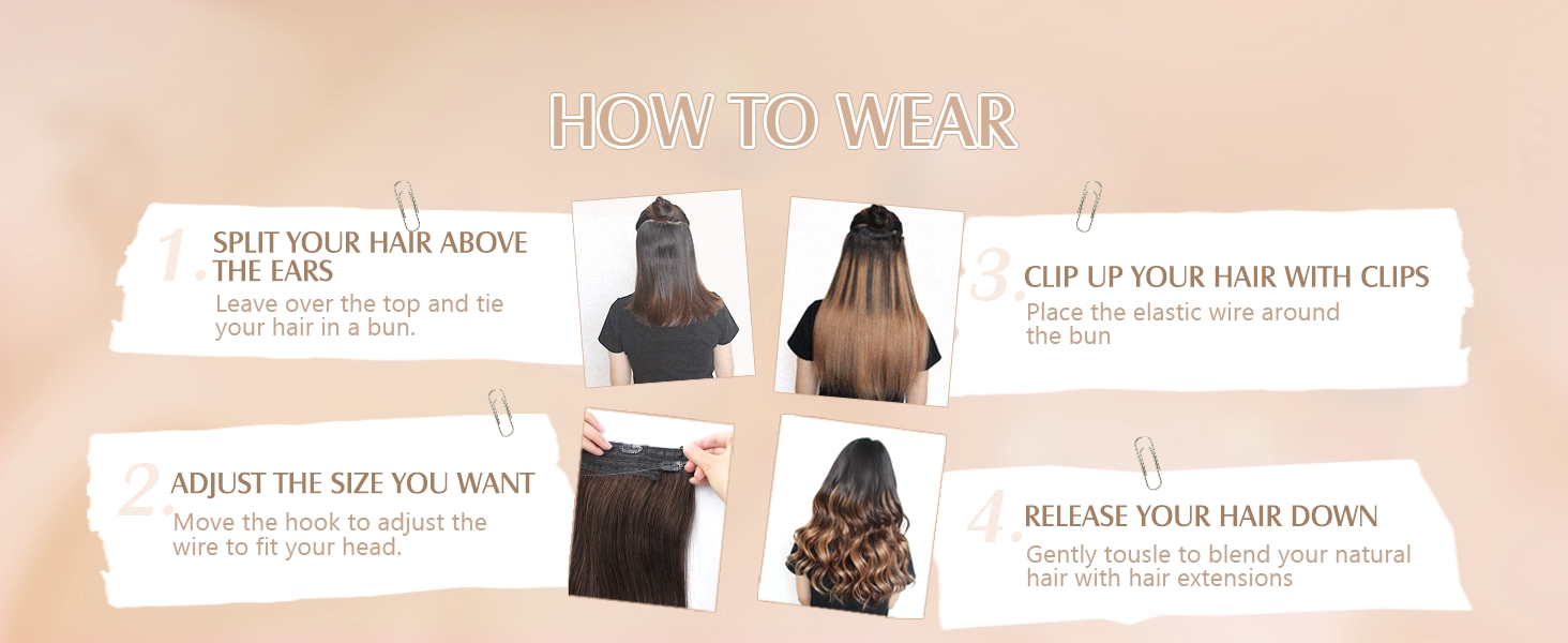 remy hair halo extension