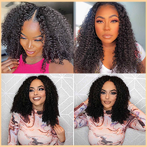Curly Wig Human Hair