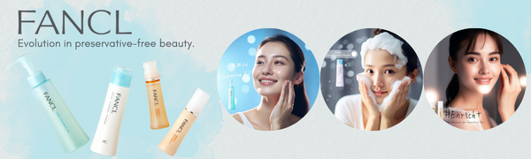 FANCL, Evolution in preservative-free beauty, mild cleansing oil, facial cleansing powder, enrich