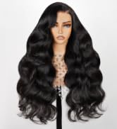 5x6 Ready to Go Glueless Wigs Human Hair 210% Density Glueless Wigs 12a Pre Cut Lace Front Wigs