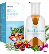 Raw Batana Oil Shampoo for Hair Growth Dr. Sebi, Organic Batana Oil Hair Loss Shampoo with Rosema...