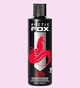 ARCTIC FOX Vegan and Cruelty-Free Semi-Permanent Hair Color Dye (8 Fl Oz, POISON)