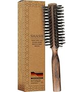 SHASH Smooth 100% Boar Bristle Body Brush - Made in Germany | Gently Exfoliates Skin for a Softer...