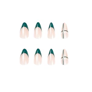 french tip press on nails
