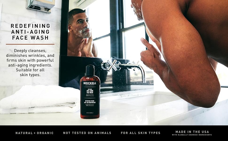 redefining anti aging face wash