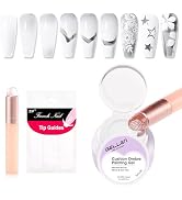 GELLEN White Patting Gel Polish, Ombre Gel Polish for Aura Nails, Cream Cushion Gradient Painting...