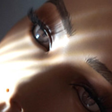 eye makeup practice face