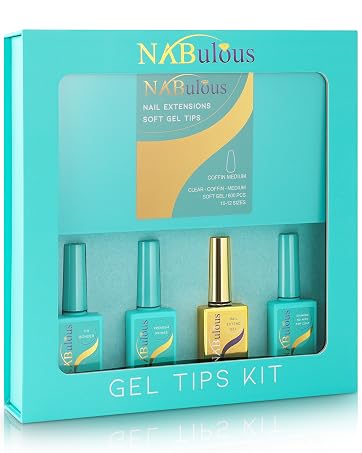 Gel Tips Kit Soft Gel Nail Extensions
