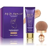 Luxury Body Coverage Perfector Waterproof Full Coverage, Hydrating Concealer Cream with Makeup Br...