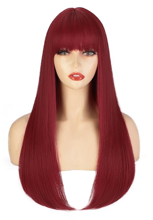 red wigs