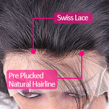 wigs pre plucked natural hairline