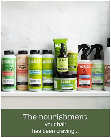 Sauce healthy ingredients happy hair nourishment styling shampoo deep moisture hair mask haircare