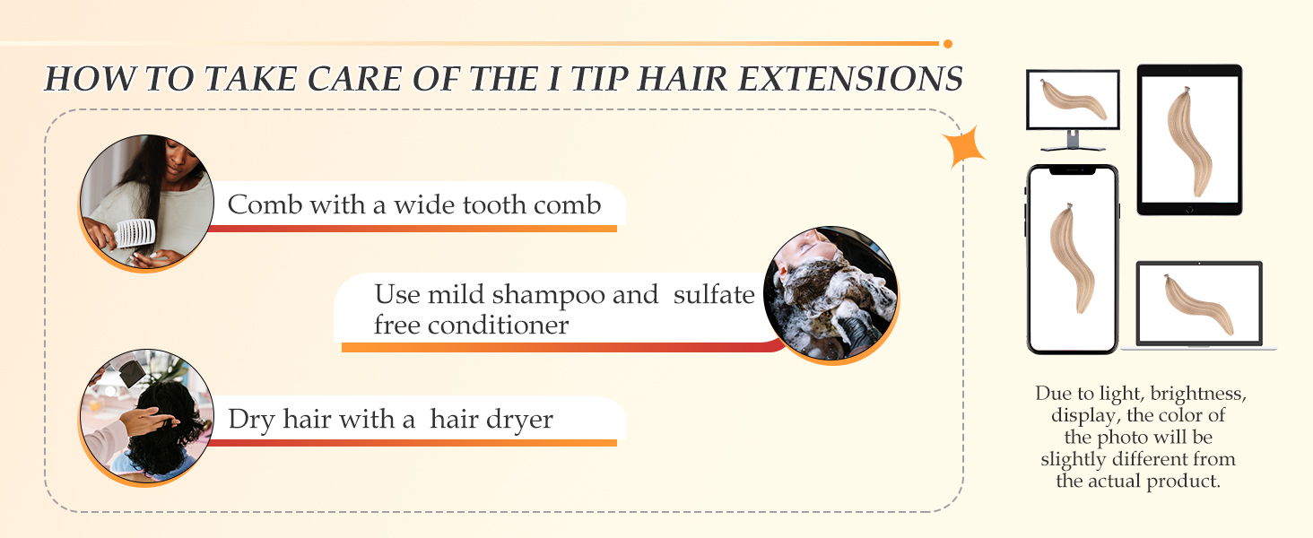 I TIP HAIR EXTENSIONS