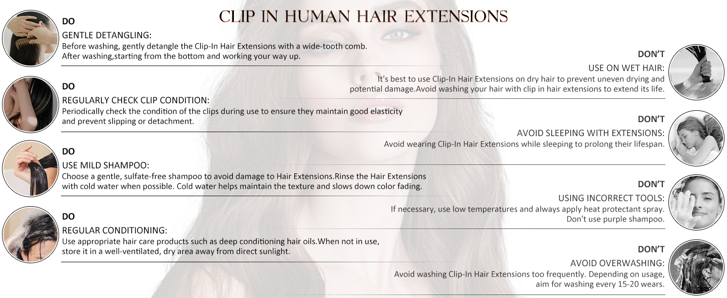 full shine clip in hair extensions