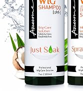 Synthetic wig shampoo and conditioner