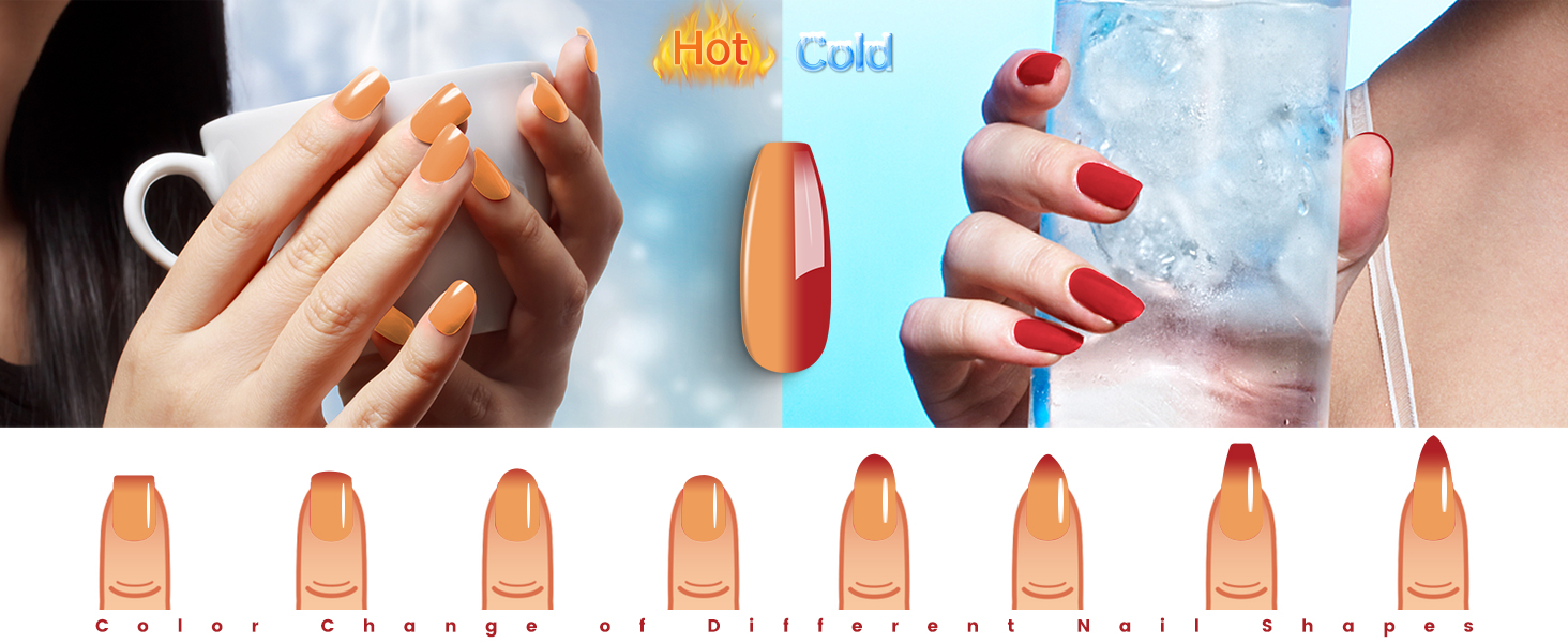 color change gel nail polish
